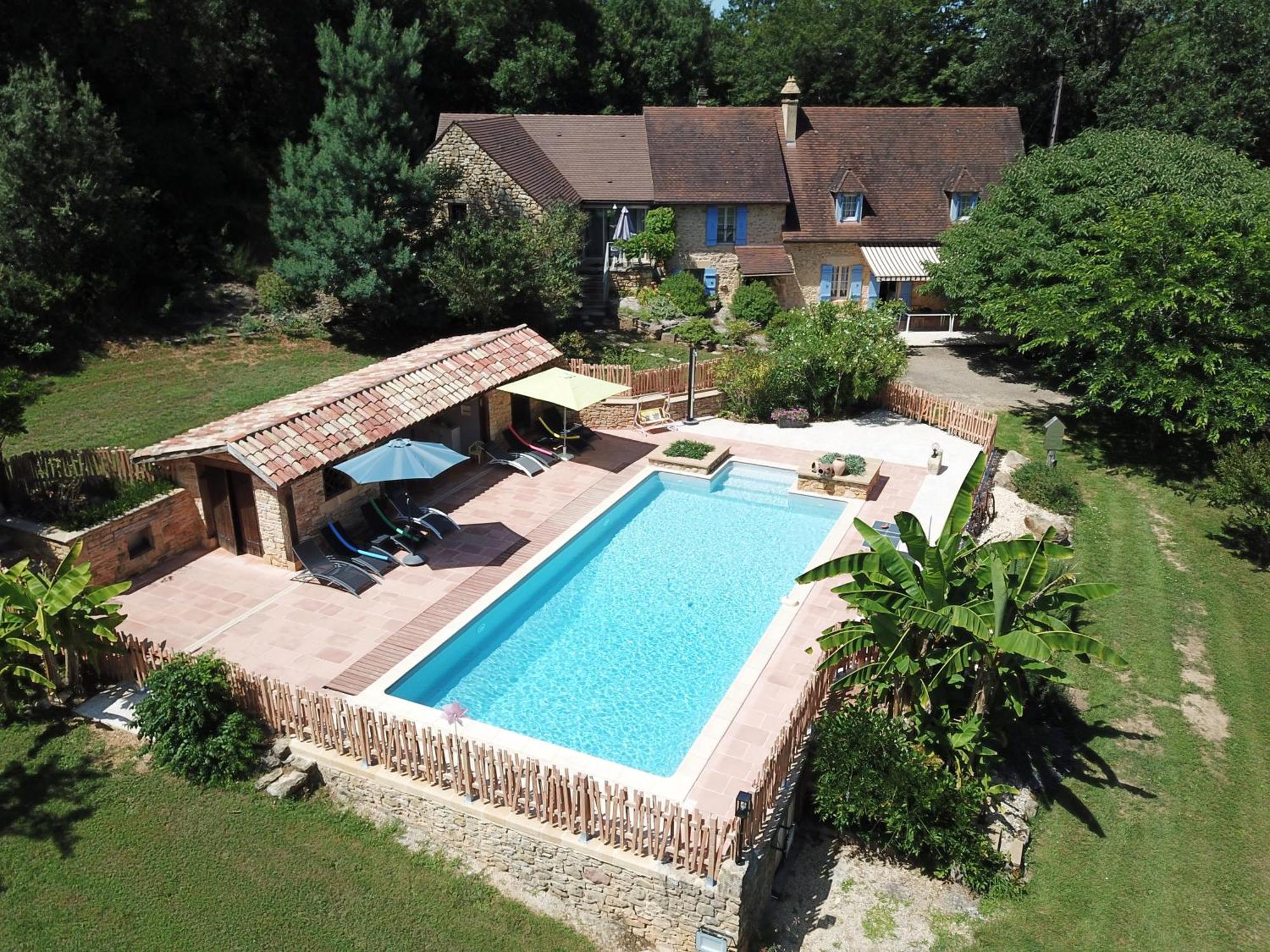 Domaine Du Bancourel Bed & Breakfast Calviac-en-Perigord Eksteriør bilde
