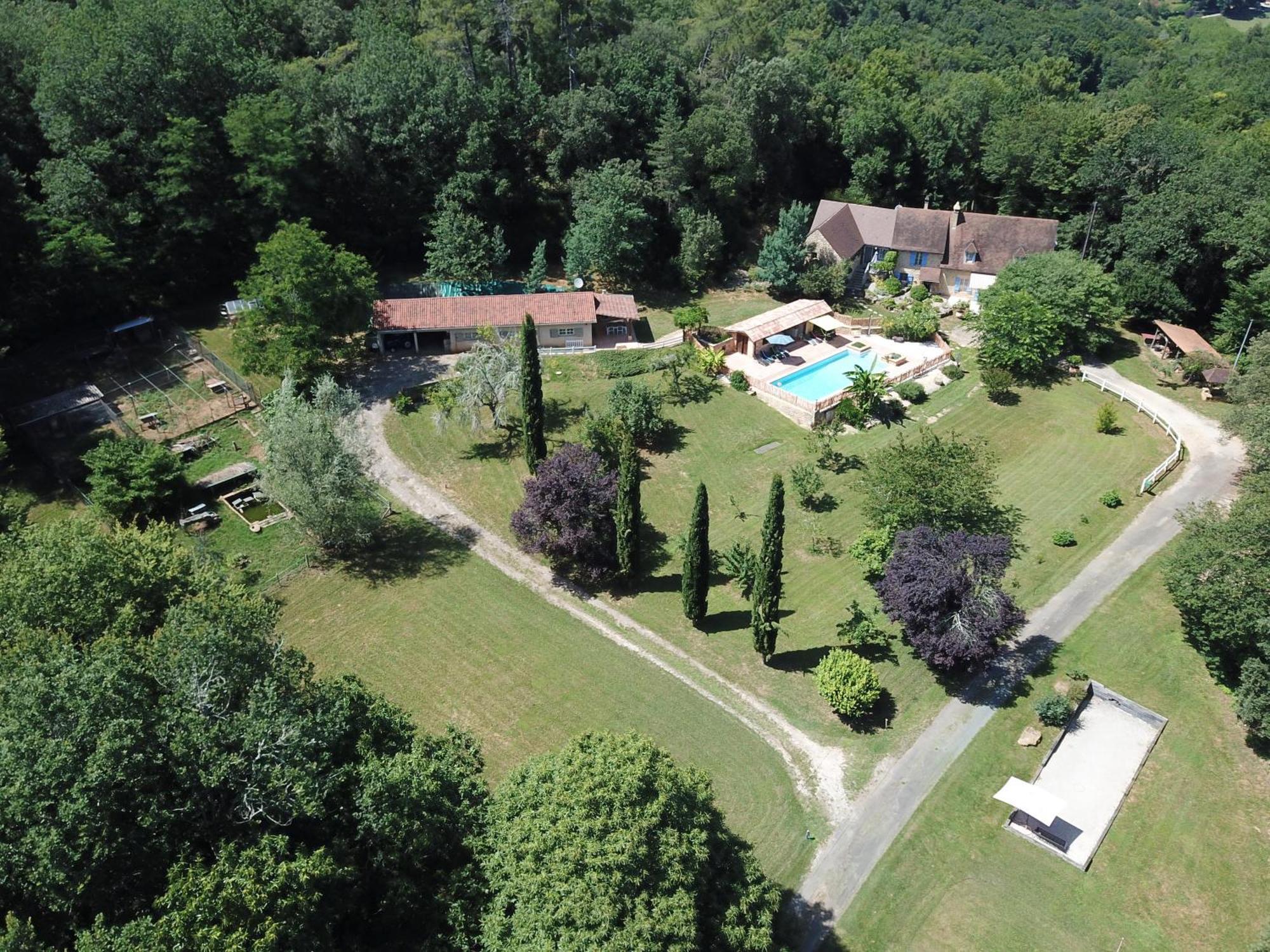 Domaine Du Bancourel Bed & Breakfast Calviac-en-Perigord Eksteriør bilde